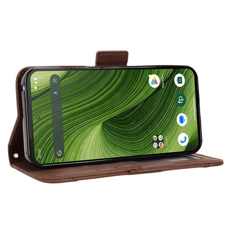 For Fairphone 6 Skin Feel Calf Texture Card Slots Leather Phone Case
