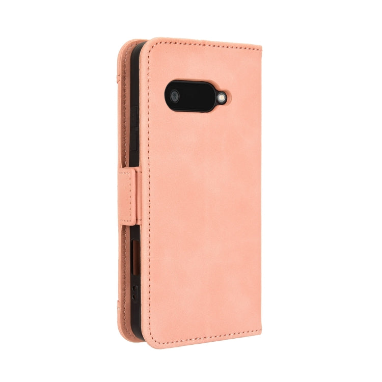 For Kyocera Digno SX4 Skin Feel Calf Texture Card Slots Leather Phone Case