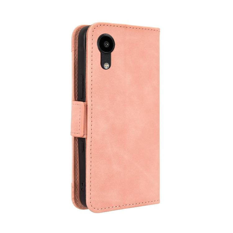 For Kyocera Digno SX5 KC-S306 Skin Feel Calf Texture Card Slots Leather Phone Case