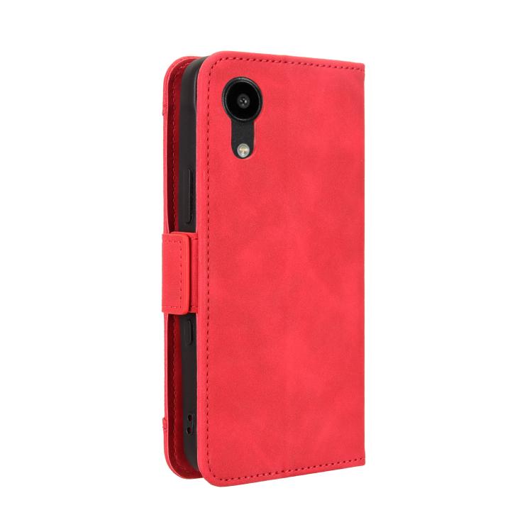For Kyocera Digno SX5 KC-S306 Skin Feel Calf Texture Card Slots Leather Phone Case