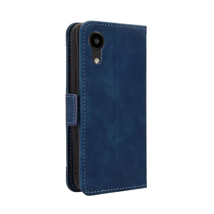 For Kyocera Digno SX5 KC-S306 Skin Feel Calf Texture Card Slots Leather Phone Case