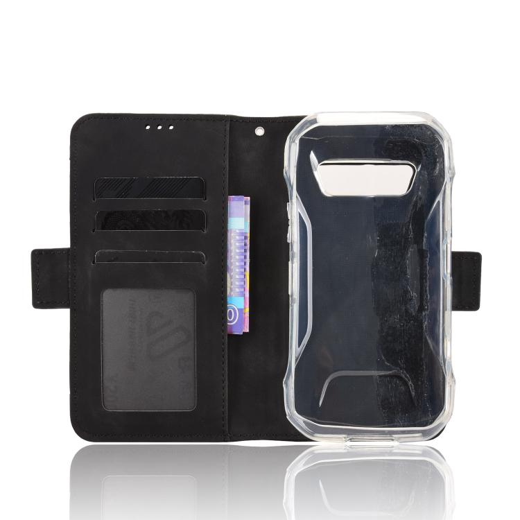 For Kyocera Torque G07 Skin Feel Calf Texture Card Slots Leather Phone Case