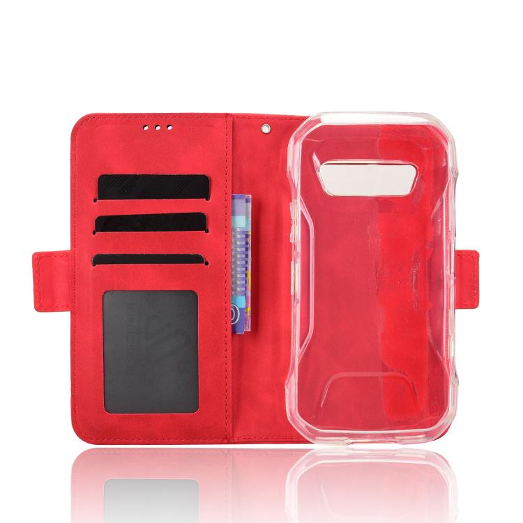 For Kyocera Torque G07 Skin Feel Calf Texture Card Slots Leather Phone Case