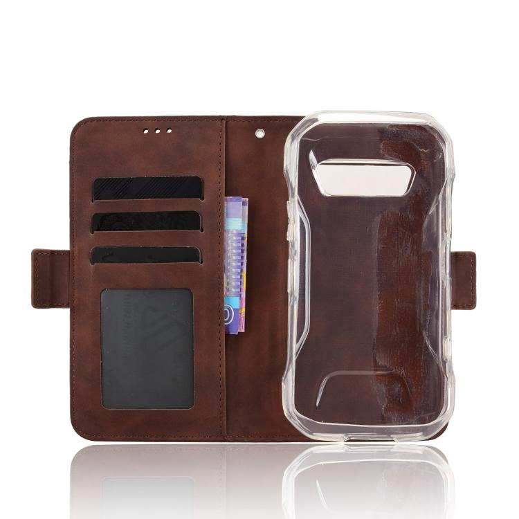 For Kyocera Torque G07 Skin Feel Calf Texture Card Slots Leather Phone Case