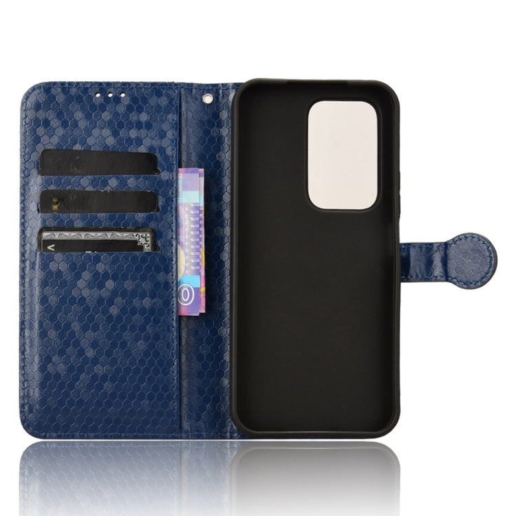 For Honor 200 Lite Global Honeycomb Dot Texture Leather Phone Case