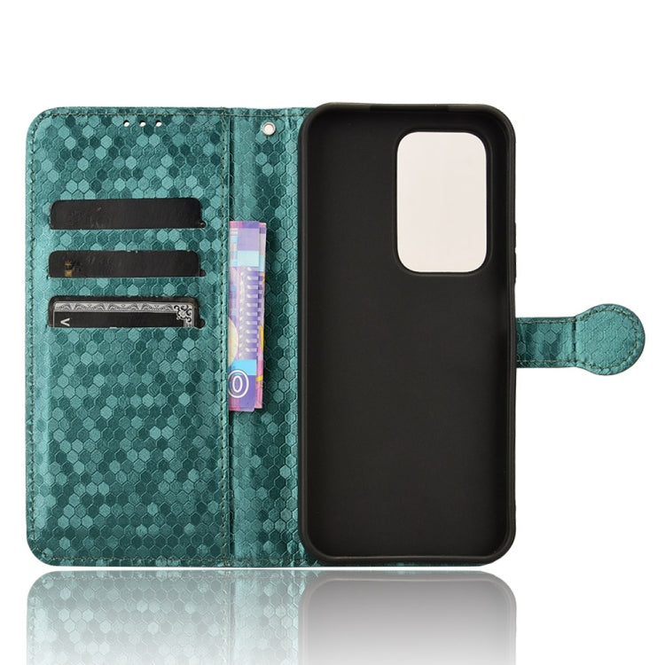 For Honor 200 Lite Global Honeycomb Dot Texture Leather Phone Case
