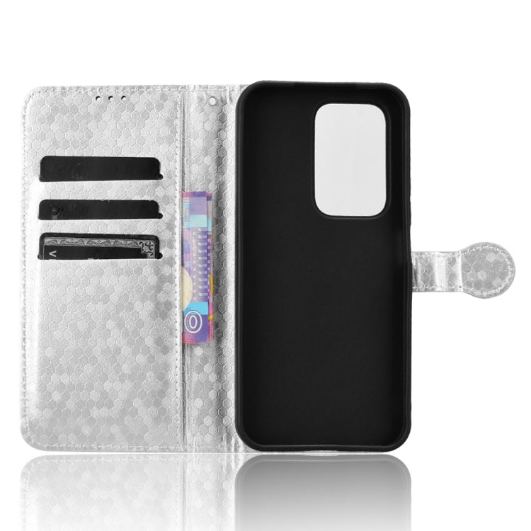 For Honor 200 Lite Global Honeycomb Dot Texture Leather Phone Case