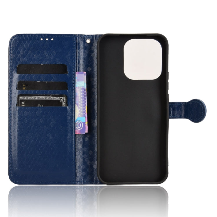For Honor X60i 5G Honeycomb Dot Texture Leather Phone Case