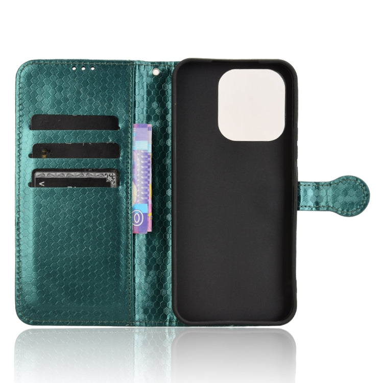 For Honor X60i 5G Honeycomb Dot Texture Leather Phone Case