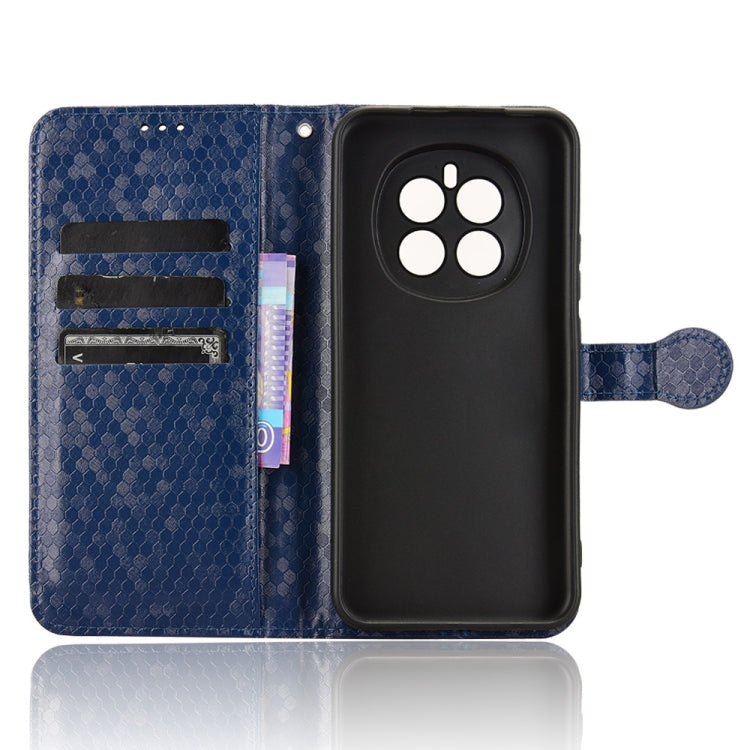For Honor Magic7 5G Honeycomb Dot Texture Leather Phone Case