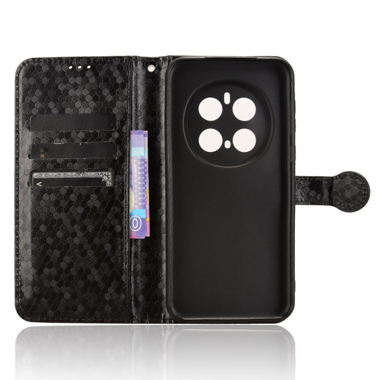 For Honor Magic7 Pro 5G Honeycomb Dot Texture Leather Phone Case