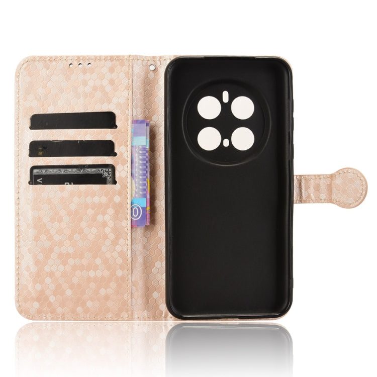 For Honor Magic7 Pro 5G Honeycomb Dot Texture Leather Phone Case