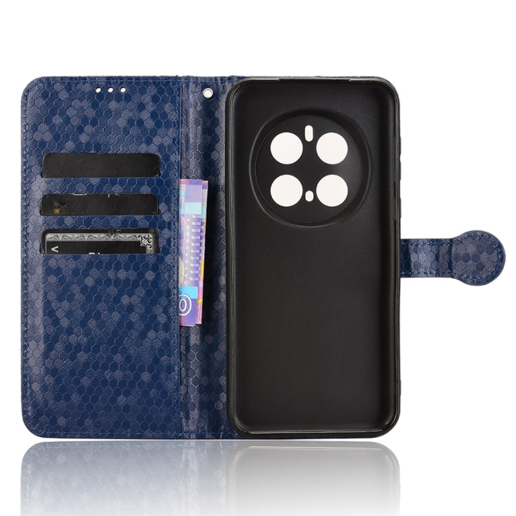 For Honor Magic7 Pro 5G Honeycomb Dot Texture Leather Phone Case