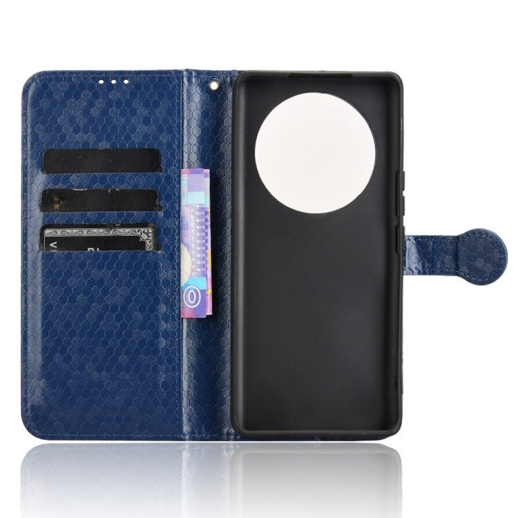 For Honor X9c 5G / Magic7 Lite 5G Honeycomb Dot Texture Leather Phone Case