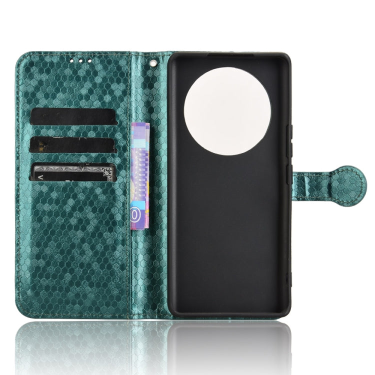For Honor X9c 5G / Magic7 Lite 5G Honeycomb Dot Texture Leather Phone Case