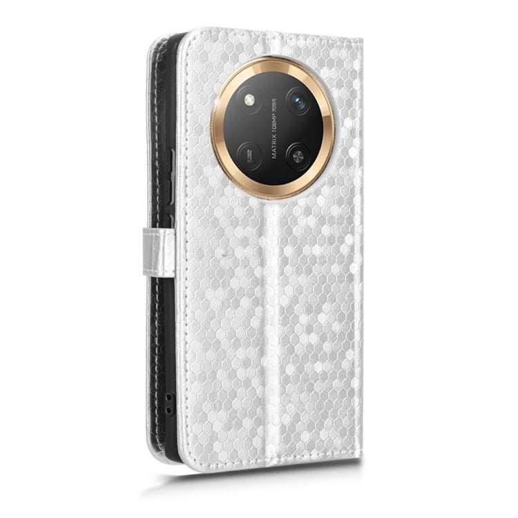 For Honor X9c 5G / Magic7 Lite 5G Honeycomb Dot Texture Leather Phone Case