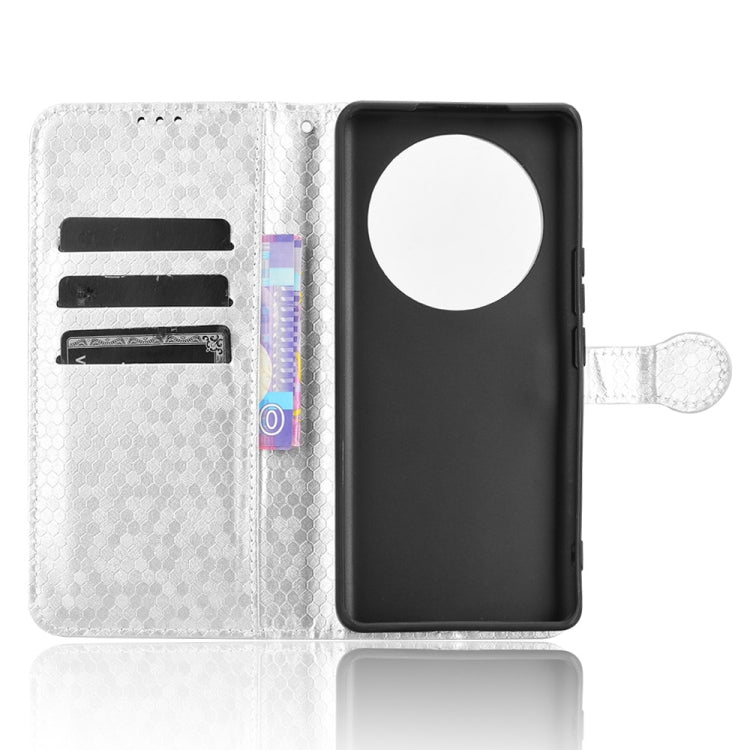 For Honor X9c 5G / Magic7 Lite 5G Honeycomb Dot Texture Leather Phone Case