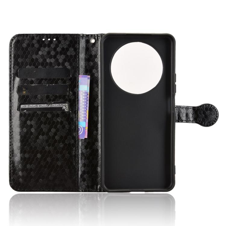 For Honor X9c Smart / X60 5G Honeycomb Dot Texture Leather Phone Case