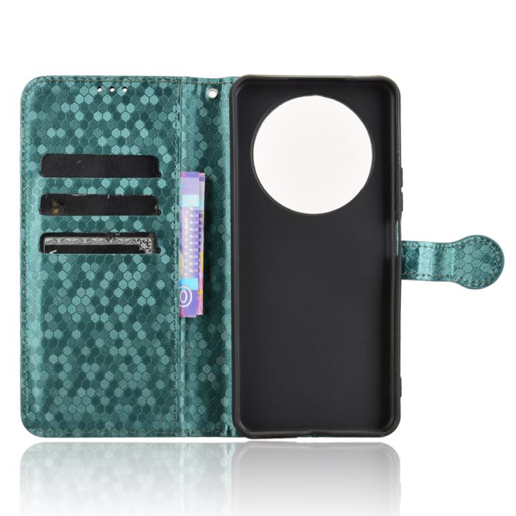 For Honor X9c Smart / X60 5G Honeycomb Dot Texture Leather Phone Case