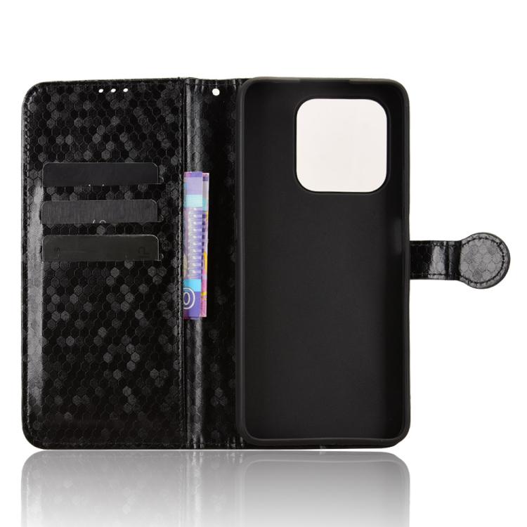 For Honor 400 Smart 5G Honeycomb Dot Texture Leather Phone Case