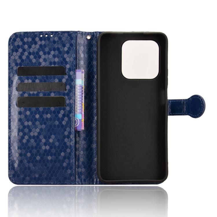For Honor 400 Smart 5G Honeycomb Dot Texture Leather Phone Case