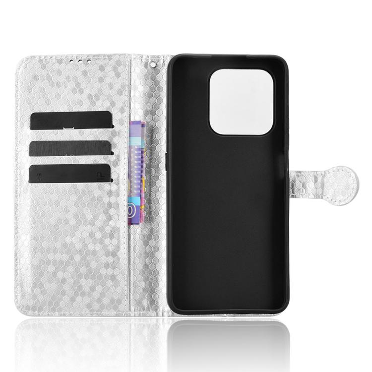 For Honor 400 Smart 5G Honeycomb Dot Texture Leather Phone Case
