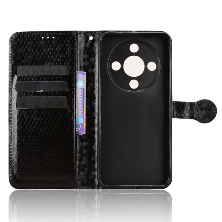 For Honor X70 5G / X9d 5G Honeycomb Dot Texture Leather Phone Case