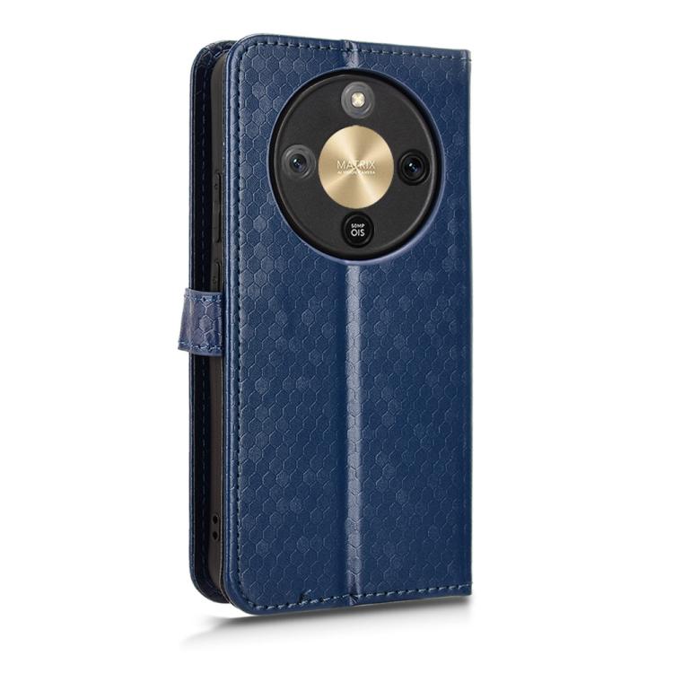 For Honor X70 5G / X9d 5G Honeycomb Dot Texture Leather Phone Case