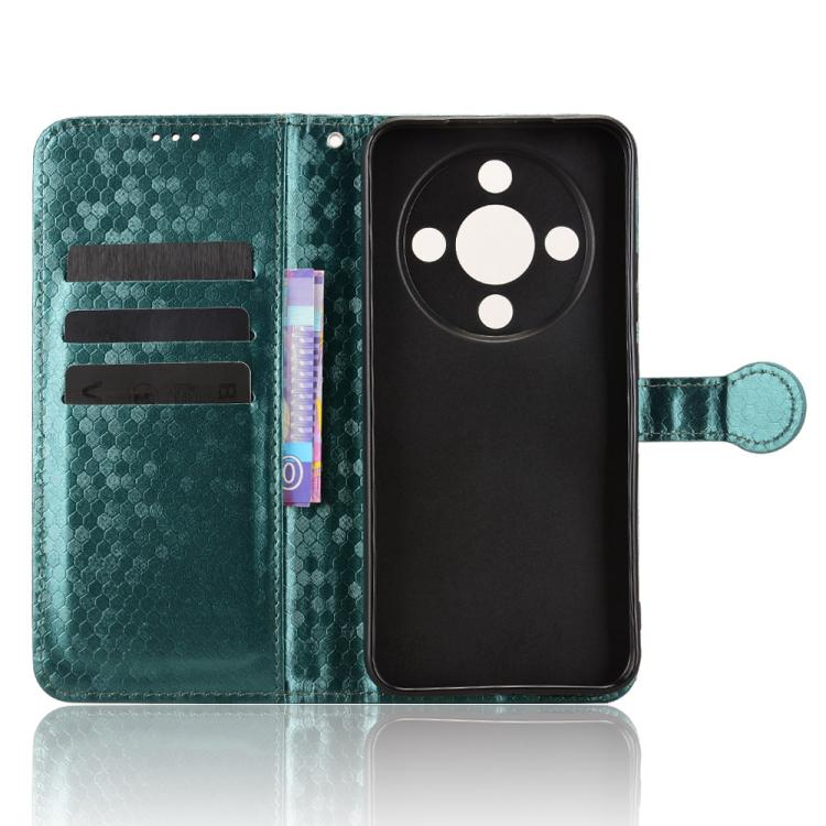 For Honor X70 5G / X9d 5G Honeycomb Dot Texture Leather Phone Case