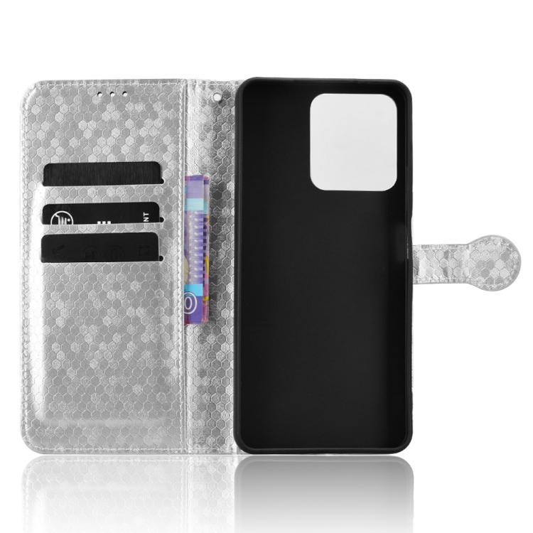 For Honor Play10 4G Honeycomb Dot Texture Leather Phone Case