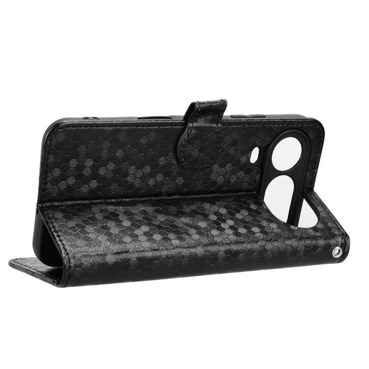For Honor Magic8 Pro Air 5G Honeycomb Dot Texture Leather Phone Case