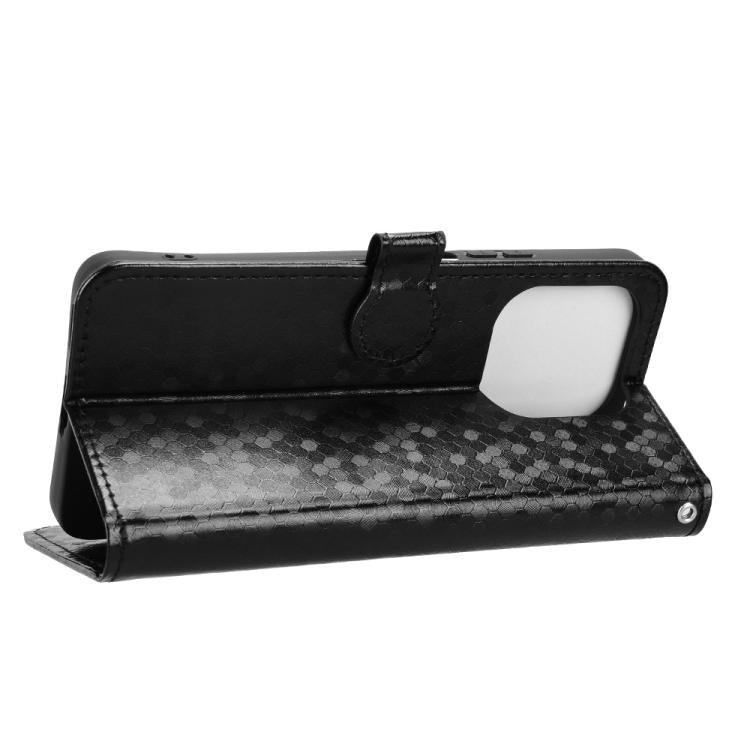 For Honor X8d 4G Honeycomb Dot Texture Leather Phone Case