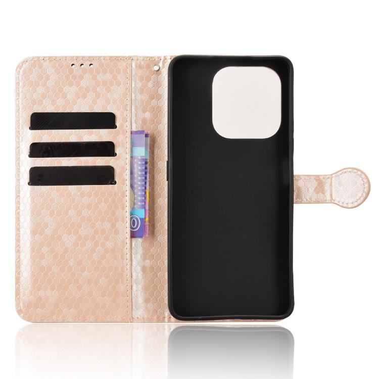 For Honor X8d 4G Honeycomb Dot Texture Leather Phone Case