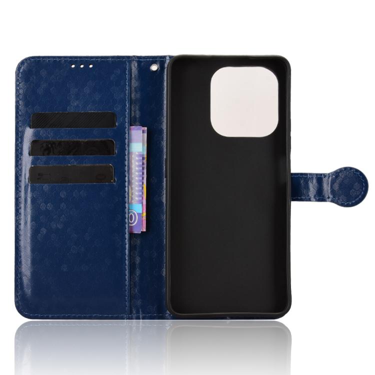 For Honor X8d 4G Honeycomb Dot Texture Leather Phone Case