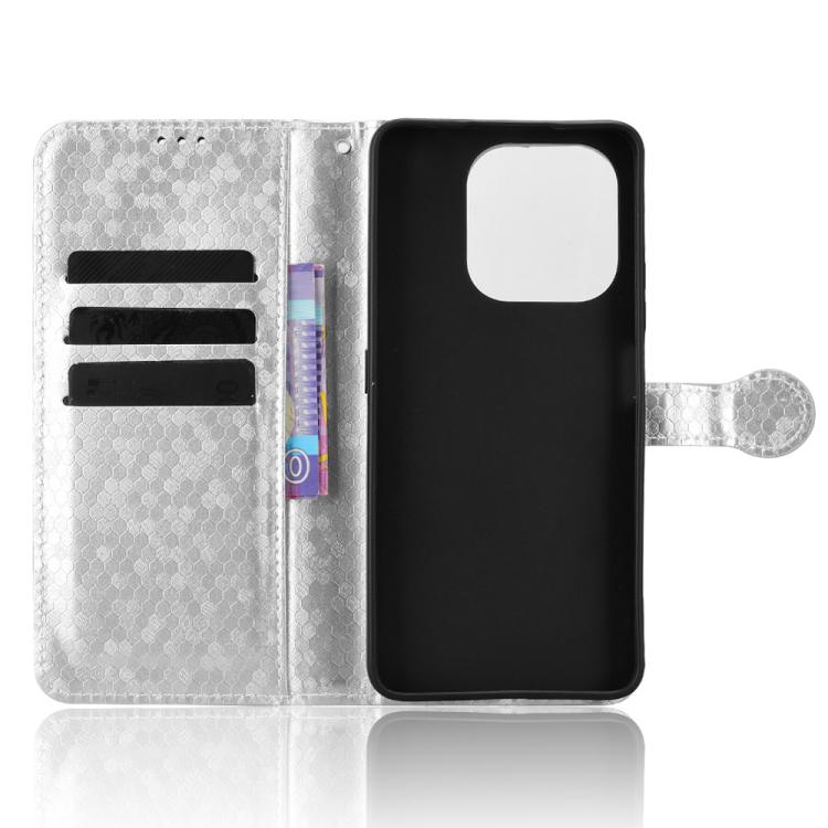 For Honor X8d 4G Honeycomb Dot Texture Leather Phone Case