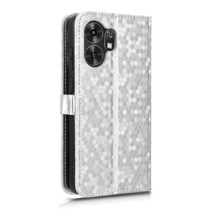 For Honor X6d / Play 60A 5G Honeycomb Dot Texture Leather Phone Case