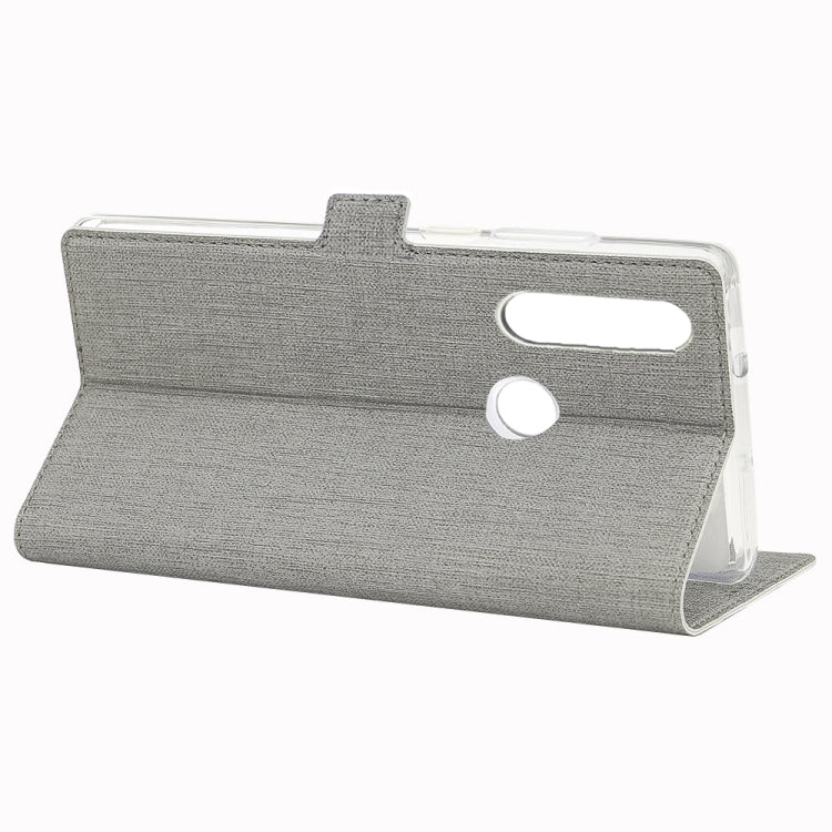 For Huawei Y6p ViLi Side Button Magnetic Suction Type Shockproof TPU + PU Horizontal Flip Protective Case with Card Slot & Holder & Wallet