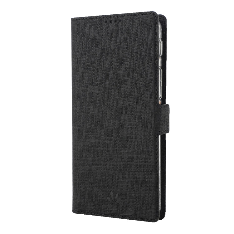 For Huawei Y6p ViLi Side Button Magnetic Suction Type Shockproof TPU + PU Horizontal Flip Protective Case with Card Slot & Holder & Wallet