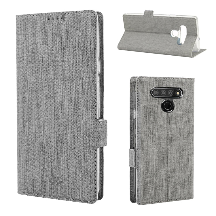 For LG Stylo 6 ViLi Side Button Magnetic Suction Type Shockproof TPU + PU Horizontal Flip Protective Case with Card Slot & Holder & Wallet