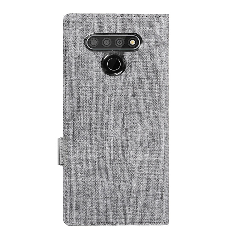 For LG Stylo 6 ViLi Side Button Magnetic Suction Type Shockproof TPU + PU Horizontal Flip Protective Case with Card Slot & Holder & Wallet