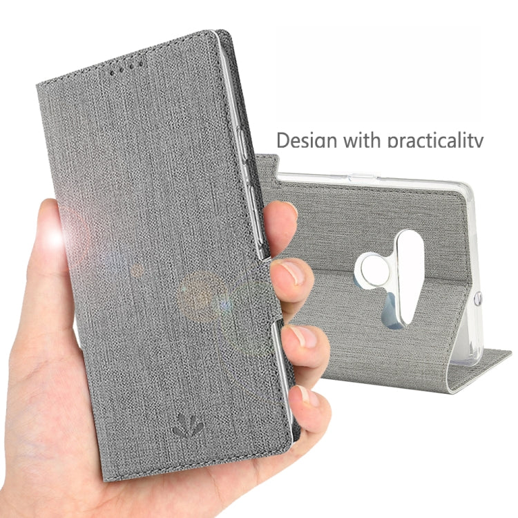 For LG Stylo 6 ViLi Side Button Magnetic Suction Type Shockproof TPU + PU Horizontal Flip Protective Case with Card Slot & Holder & Wallet