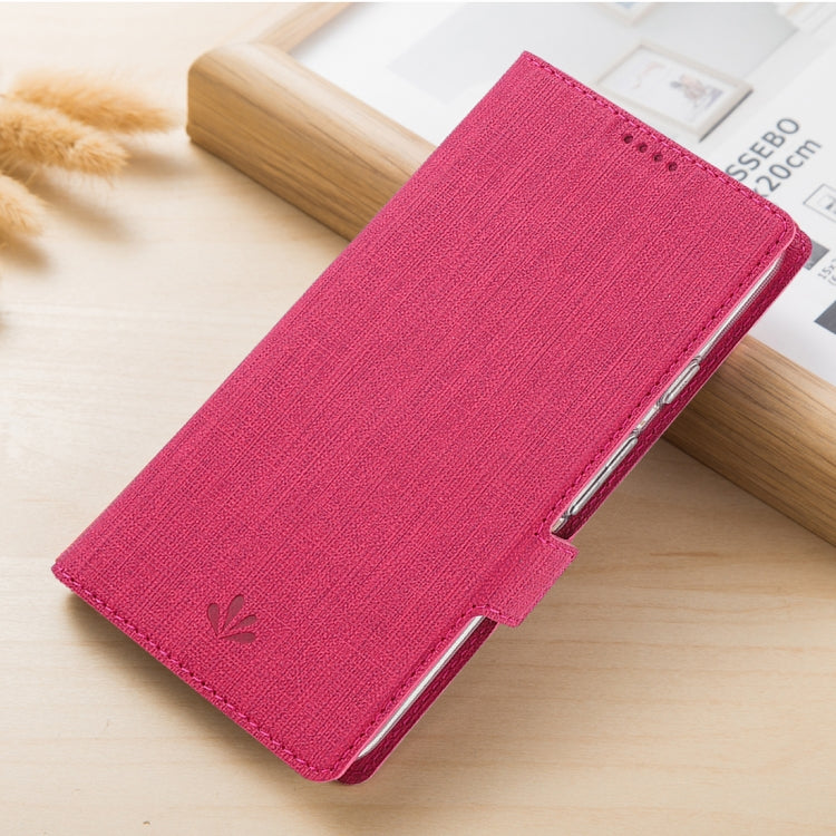 For Google Pixel 4a ViLi Side Button Magnetic Suction Type Shockproof TPU + PU Horizontal Flip Protective Case with Card Slot & Holder & Wallet