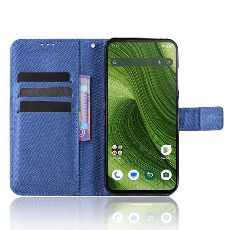 For Fairphone 6 Diamond Texture Leather Phone Case