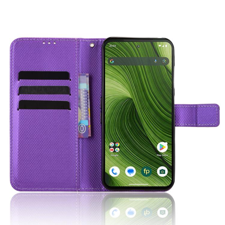 For Fairphone 6 Diamond Texture Leather Phone Case