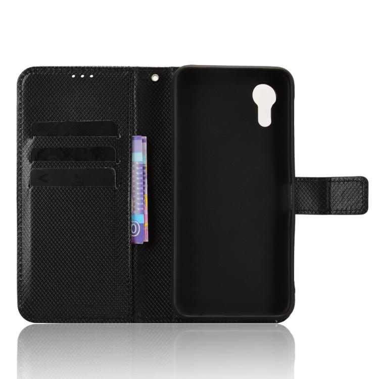 For Kyocera Digno SX5 KC-S306 Diamond Texture Leather Phone Case