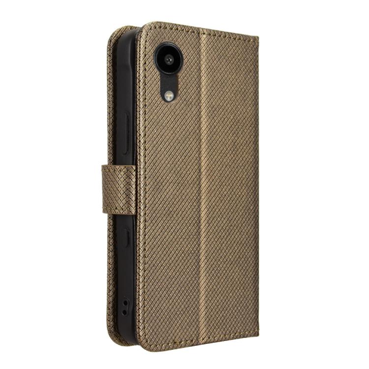 For Kyocera Digno SX5 KC-S306 Diamond Texture Leather Phone Case