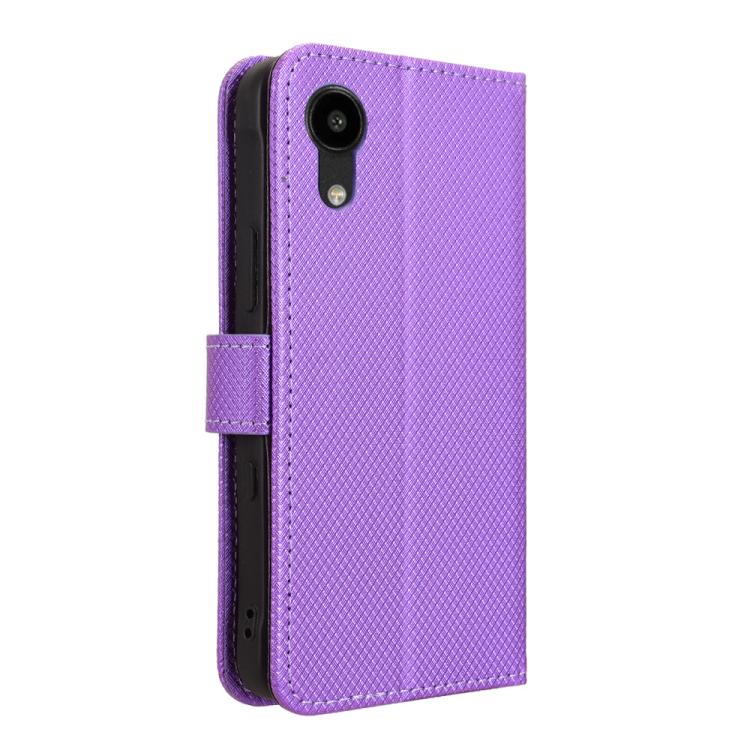 For Kyocera Digno SX5 KC-S306 Diamond Texture Leather Phone Case