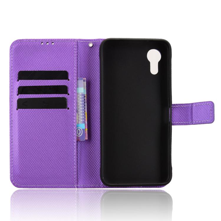 For Kyocera Digno SX5 KC-S306 Diamond Texture Leather Phone Case