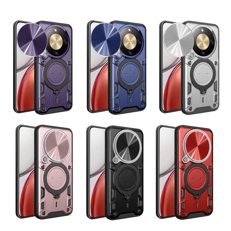 For Honor X9d 5G / X70 5G CD Texture Sliding Camshield Magnetic Holder Phone Case