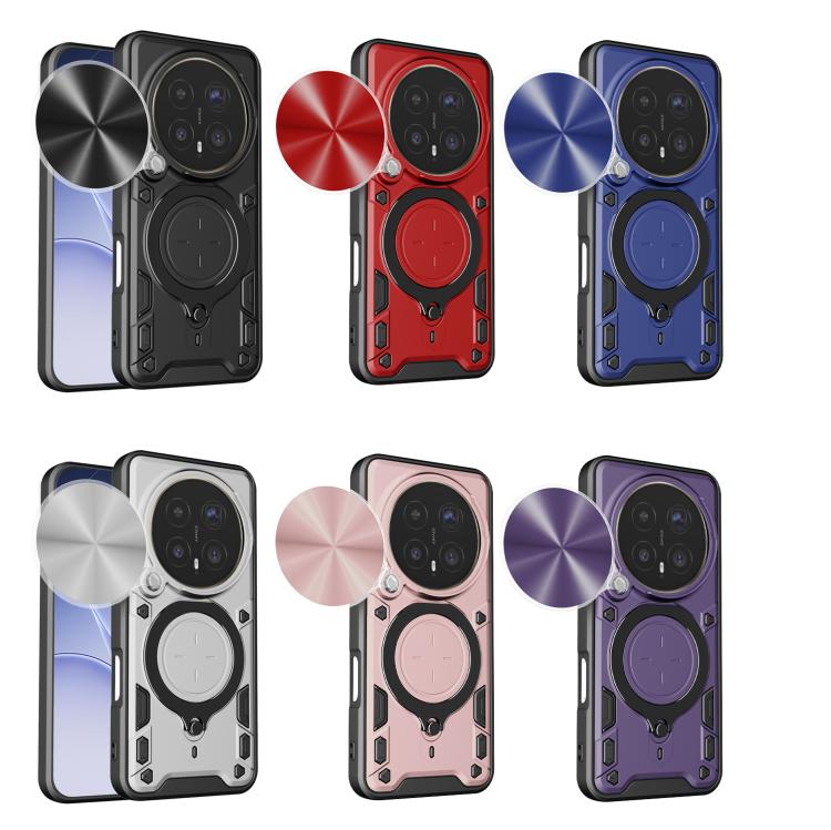 For Honor Magic8 Pro 5G CD Texture Sliding Camshield Magnetic Holder Phone Case